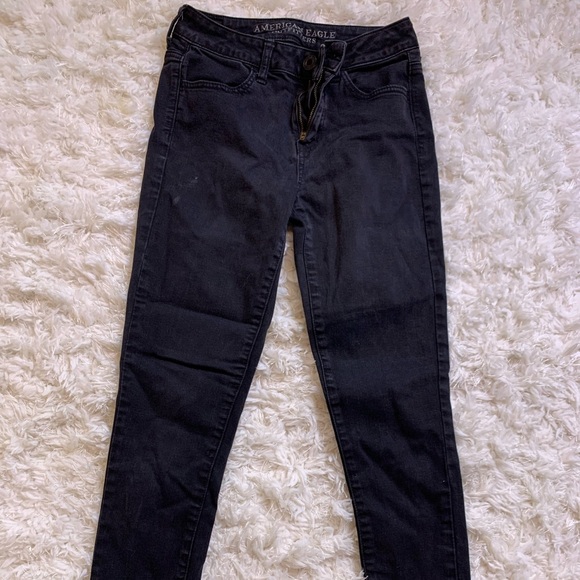 Black american eagle skinny jeans - Picture 1 of 6
